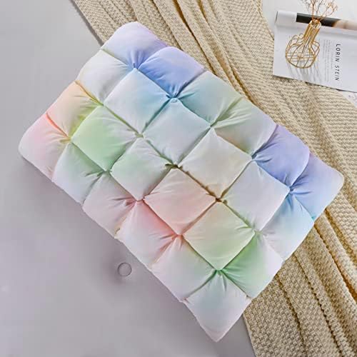 YOUR MOON Soft Pillows for Sleeping, Support Bed Pillows, Fluffy Down Alternative Pillow, Luxury Hotel Gel Pillows for Side Sleeping Queen Size (Rainbow) by YOURMOON