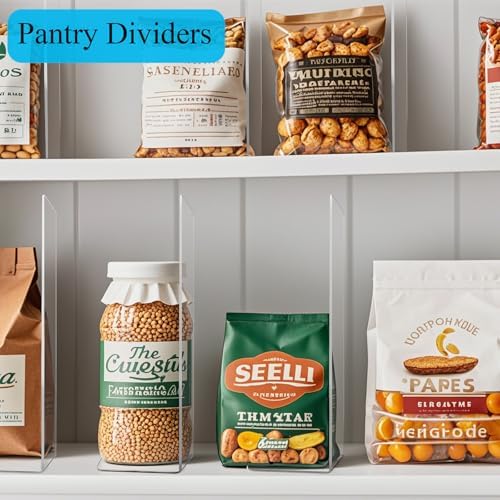 Clear Acrylic Shelf Dividers Closet Organizers for Organization Enthusiasts - Image 6