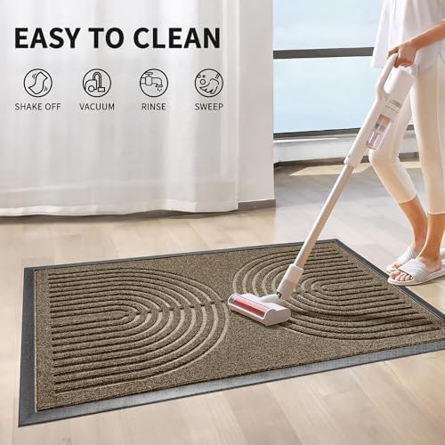 RORA Front Door Mat Outside Entrance, Indoor Welcome Doormat 29.5x17 - Image 5