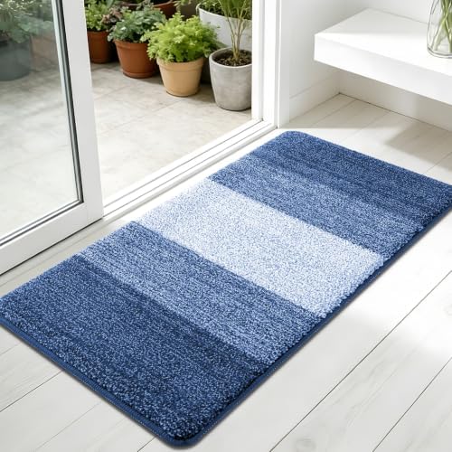 Kitinjoy Indoor Outdoor Door Mat, 45x27 Non-Slip Dirt Trapper Doormats by Kitinjoy