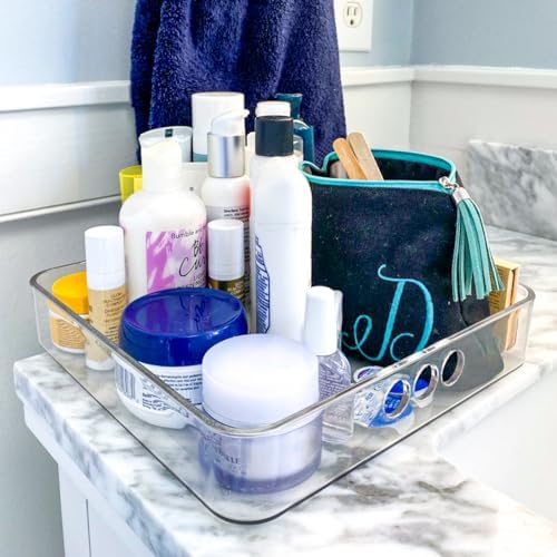 Yumbox Food Storage Organizer Bin, Clear Plastic Bins for Pantry, Kitchen, Fridge, Cabinet Organization and Storage, with Side Grips - Image 5