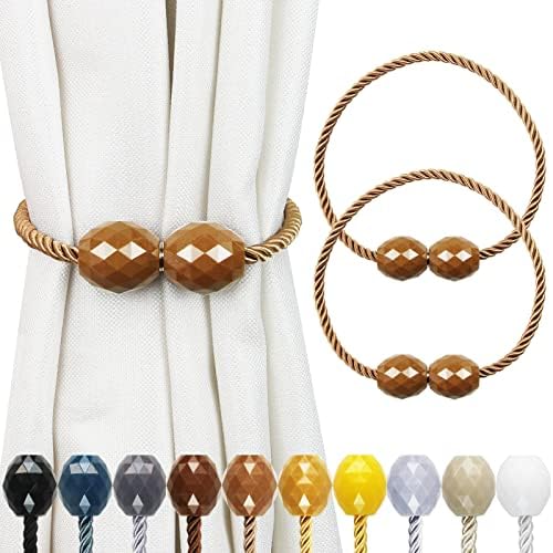 Strong Magnetic Curtain Tiebacks Decorative Rope Tie Backs Holdbacks Porlau by CurtainTiebacks