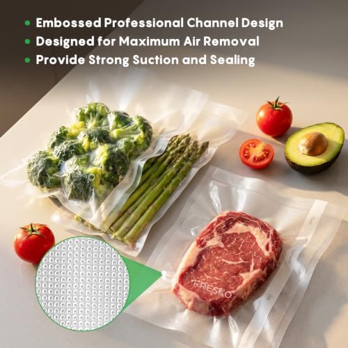 FRESKO Vacuum Sealer Bags Rolls 2 Packs 11" x 20' - Image 3
