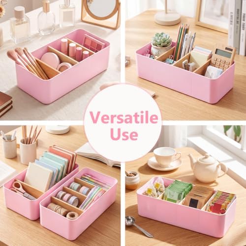2 Pack Seasoning Packet Organizer Spice Storage Organizer, Pink - Image 2