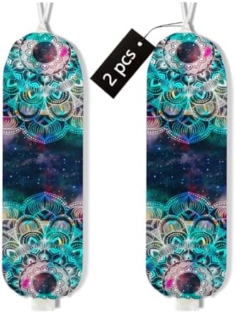 2Pcs Mandala Plastic Bag Holder, Wall Mount Grocery Bag Holder by Unknown