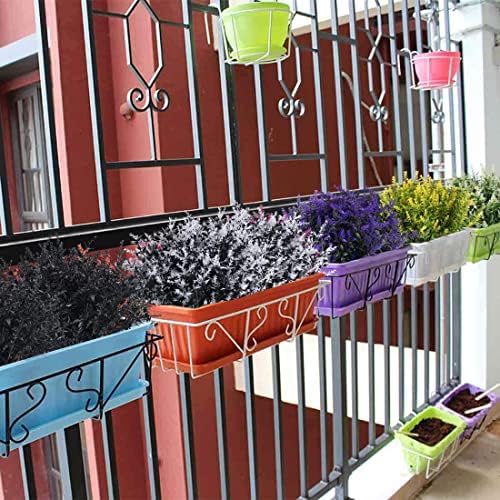 RECUTMS Black Artificial Flowers Outdoor Fake Plants Artificial Faux Flower - Image 4