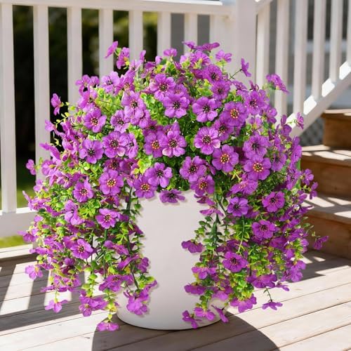 Artificial Fake Flowers Plants for Outdoor UV Resistant Summer Decoration by HomeD%C3%A9cor