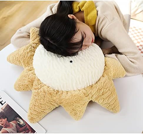 Moon Star Sun Pillow Sofa Cushion | Decorative Lumbar Support Pillow | Soft Plush Decorative Pillow (23inches, Moon) - Image 5