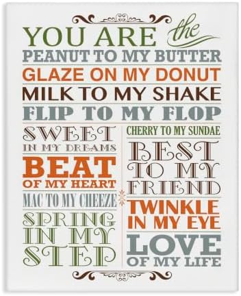 Stupell Industries 'You Are Peanut To My Butter Typography Art'| Canvas Art by StupellIndustries