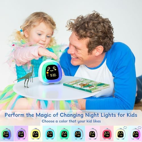 ANALOI Alarm Clock for Kids, Ok to Wake Up Sleep Training Clock for Boys - Image 5