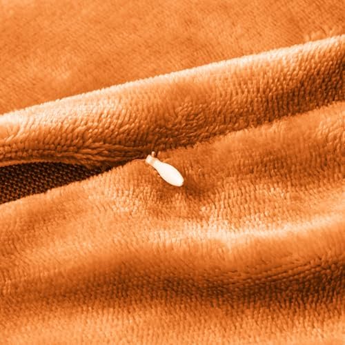 BEDELITE Body Pillow Cover with Zipper, Burnt Orange, 20x54 Inch, 1 Pack - Image 5