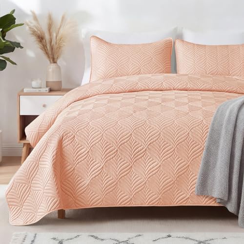 Whale Flotilla Extra Soft Twin Quilt Bedding Set, Lightweight Bedspreads by WHALEFLOTILLA