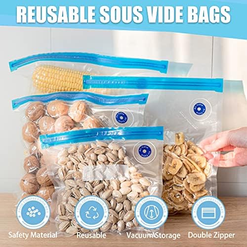 10pcs 12.6x17.72in/32x45cm Extra Large Sous Vide Bags - Image 5