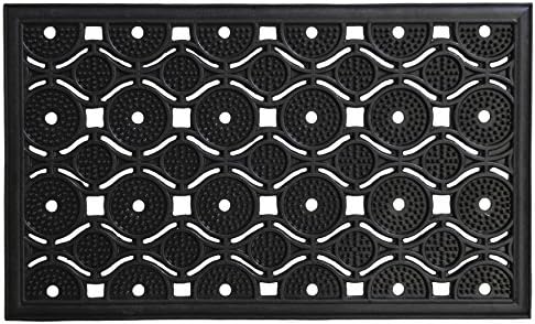 Calloway Mills 103621830 Nobe Rubber Doormat 18" x 30" by Callowaymills