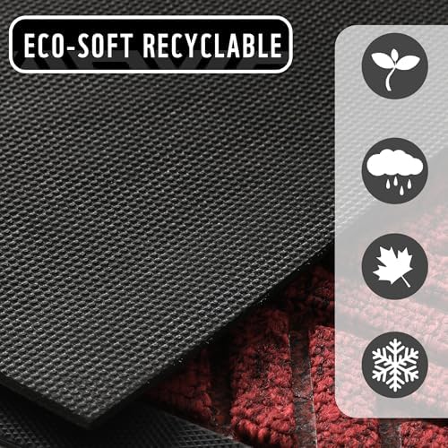 Yimobra Front Door Mat for Outside Entrance, Red, 29.5x17 - Image 6