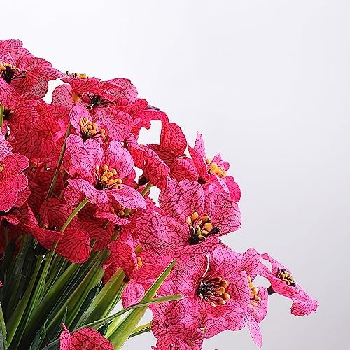 AGIRL Artificial Flowers Outdoor UV Resistant Fake Plant Garden Patio Decor - Image 3