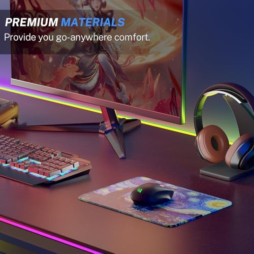 MROCO Essential Office & Gaming Mouse Pad, 8.5 x 11 Inch, Starry Night - Image 6