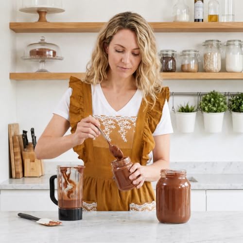 Aoomzoon Vintage Aprons for Women with Lace Ruffle, Cooking Kitchen Baking - Image 5