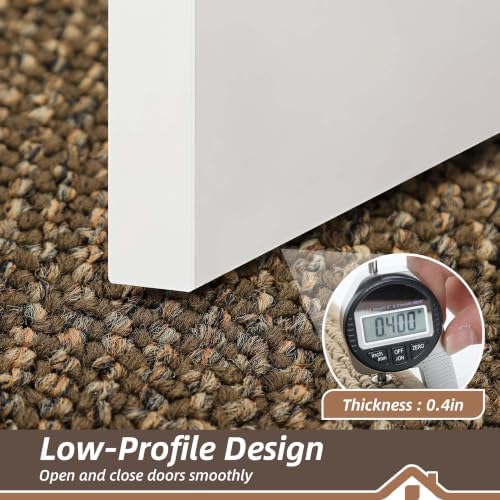 BEQHAUSE Indoor Door Mat 32" x 48", Dirt Trapper Door Mats, Brown - Image 5