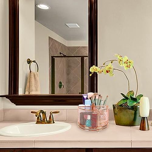 360° Rotating Multifunctional Pen Holder, Cosmetic Organizer - Image 6