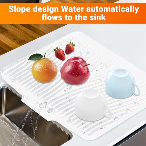 Silicone Dish Drying Mat for Kitchen counter - Image 4