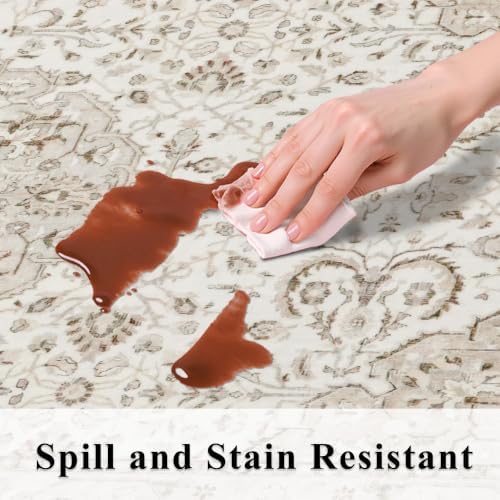 HAOYUNLAI 2x5 Washable Hallway Kitchen Runner Rug Non-Slip Water Resistant - Image 5