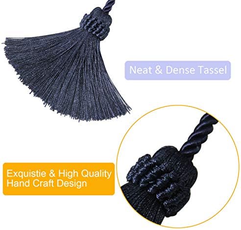 Curtain Tiebacks Handmade Curtain Holdbacks Rope with Tassel - Image 3