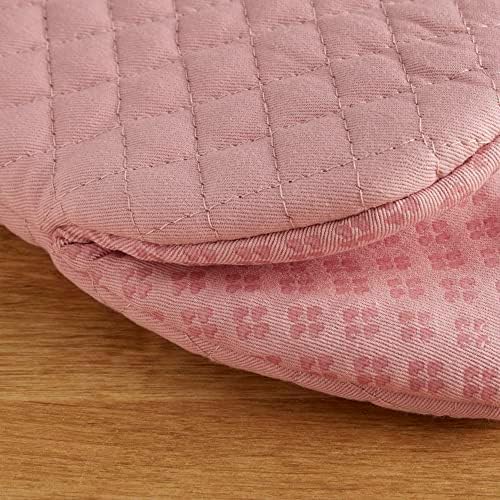 KitchenAid Asteroid Mini Oven Mitt Set, 5.5"x8", Dried Rose, 2 Piece - Image 3