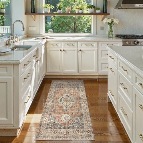 Lahome Oriental Small Area Rug, 2x4 Washable Rugs for Entryway Kitchen - Image 3