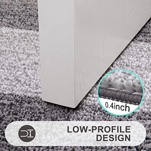 Kitinjoy Indoor Outdoor Door Mat, 30x27 Non-Slip Dirt Trapper Doormats - Image 4