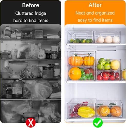12 Pack Refrigerator Organizer Bins - Image 6