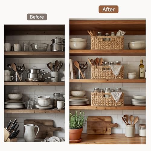 StorageWorks Large Wicker Baskets for Storage,Woven Basket for Gifts,1-Pack - Image 6