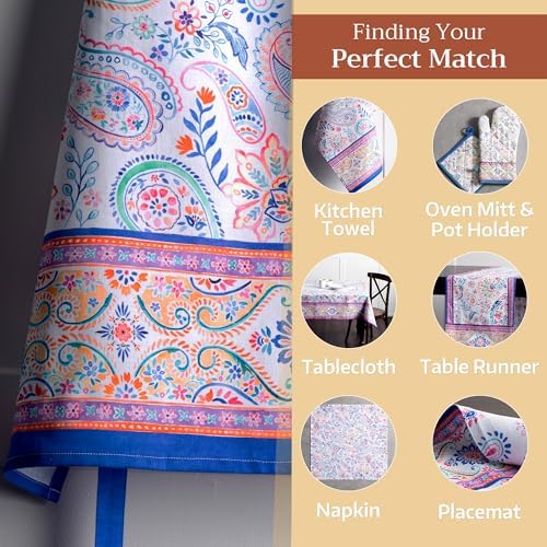 Maison d' Hermine Aprons for women with Pocket 100% Cotton (27.50"x31.50") - Image 5