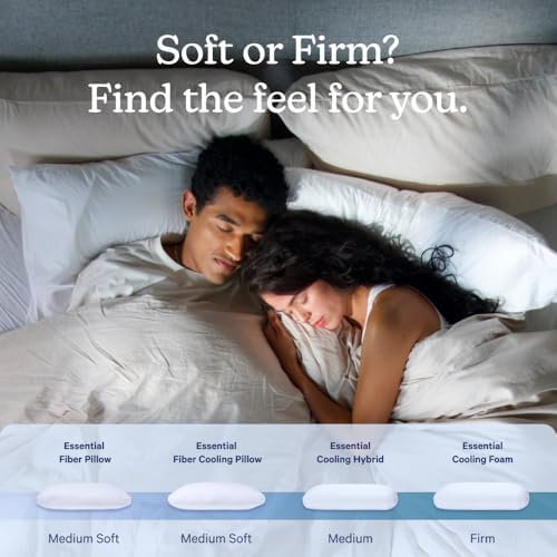 Casper Sleep Essential Pillow – Standard Down-Alternative Bed Pillow - Image 5