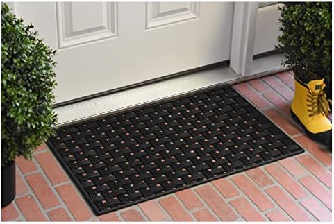 Calloway Mills Oscar Weave Rubber Doormat, 18" x 30" - Image 2
