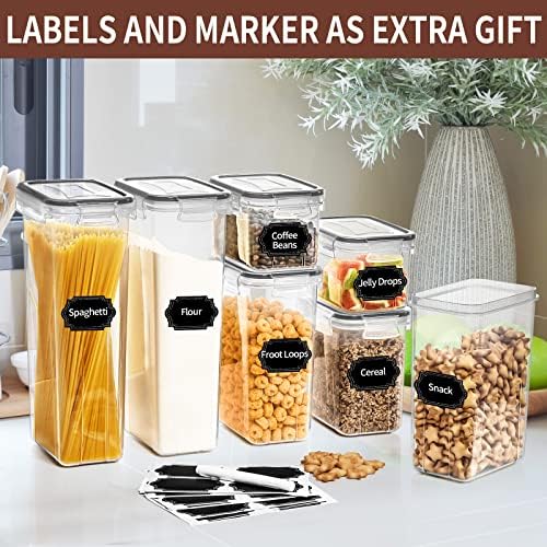 PRAKI Airtight Food Storage Containers Set with Lids - 24 PCS, BPA Free - Image 6