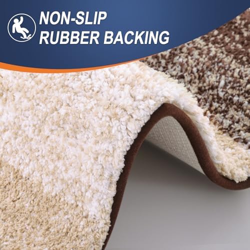 OLANLY Bathroom Rugs Mat 36x24, Extra Soft Absorbent Microfiber Bath Rugs - Image 4