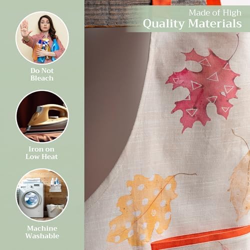 Maison d' Hermine Aprons for women with Pocket 100% Cotton (27.50"x31.50") - Image 3