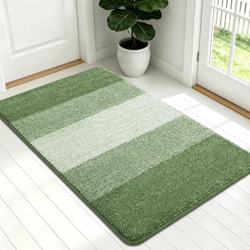 Kitinjoy Indoor Outdoor Door Mat, 54x32 Non-Slip Dirt Trapper Doormats by Kitinjoy