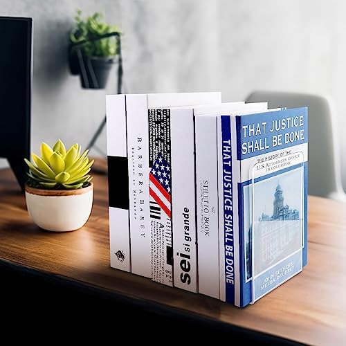 10 Pcs Clear Acrylic Bookends, Heavy Duty Book Ends for Shelves - Image 5