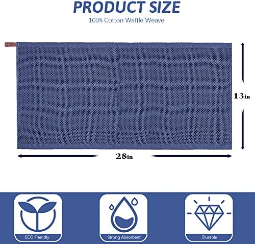 Nialnant 6 Pcs Kitchen Hand Towels, 100% Cotton,13 x 28 in - Image 2