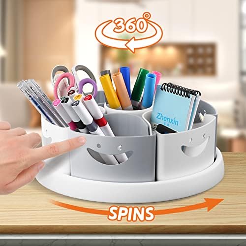 MeCids Art Supply Organizer Rotating Desk Organizer Pen Holder (10 IN) - Image 2
