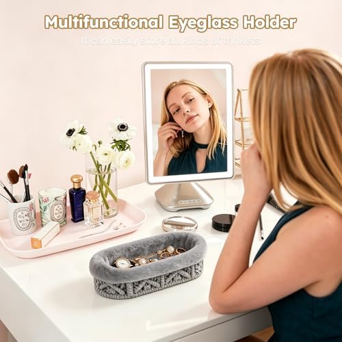 Glasses Holder, Anti-scratch Plush Lined Eyeglass Holder Stand - Image 5