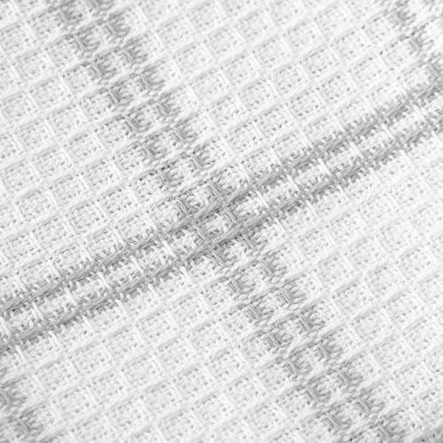 T-Fal Premium Waffle Dish Cloths: Highly Absorbent, Super Soft Long Lasting - 100% Cotton, 12"x13" Towel for Cleaning & Drying, (8-Pack), Gray - Image 4