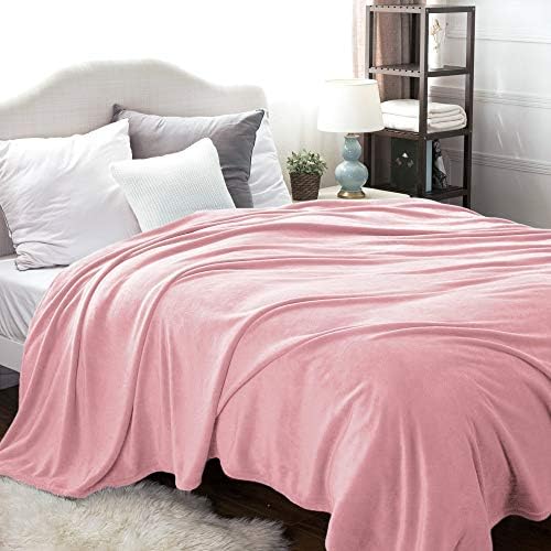 Bedsure GentleSoft Fleece Blankets King Size Pink - Valentines Blanket Soft Lightweight Plush Cozy Fuzzy Luxury Microfiber Throws, 108x90 inches - Image 2