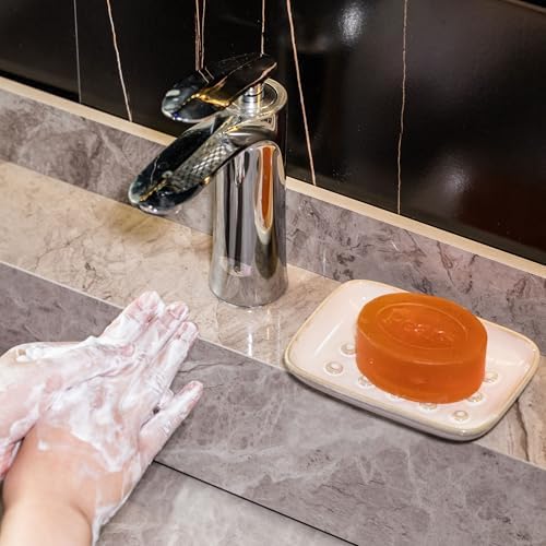 Miamolo Soap Dish for Shower, Soap Holder Floating Point - Saves Soap Loss - Image 2