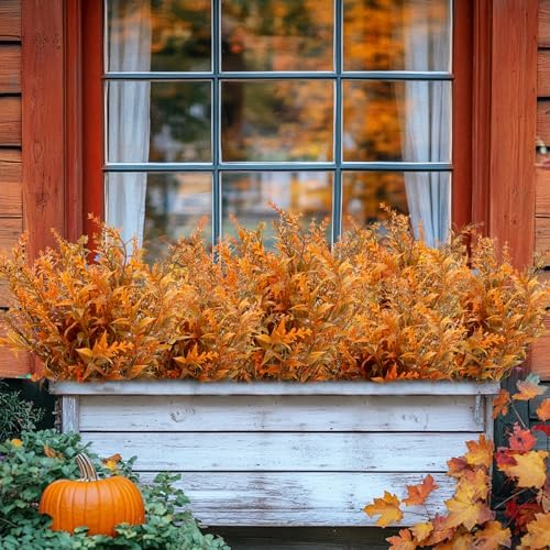 TURNMEON 20 Bundles Artificial Fall Flowers for Outdoors Fall Decorations - Image 6