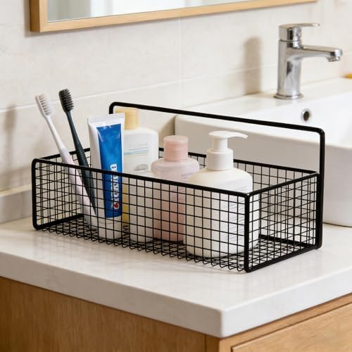 2 Pack Cabinet Door Organizer, Lid Organizer Wall Mount Pantry Door Caddy Storage Bins for Food Container Lid Kitchen Kitchen Bathroom Countertops - Image 6