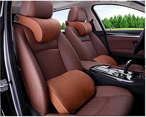 ZHONGLI Memory Foam Lumbar Support Pillow-Middle/Lower Back Support Cushion-Used for car Seats, Office Chairs, recliners, etc. (Khaki) - Image 2
