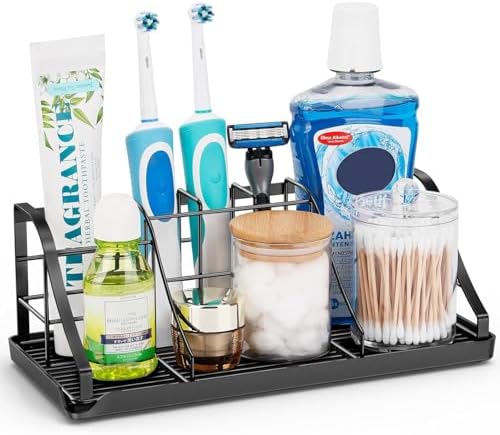 Bathroom Organizers and Storage,7 Slots, Kids Electric Toothbrush Holders by Chintu